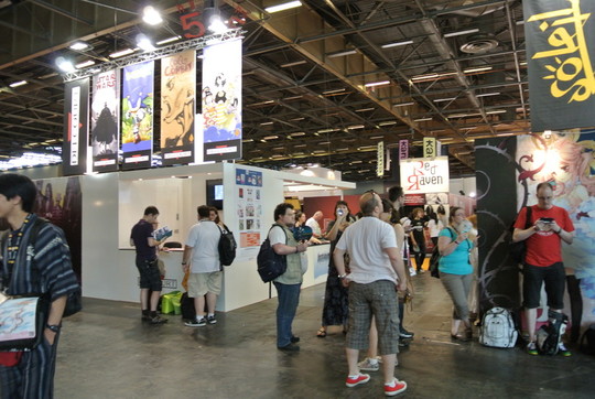 Japan Expo 2012 - Les Stands éditeurs.