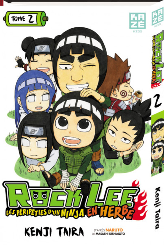 Rock Lee - Les péripéties d'un ninja en herbe T.2