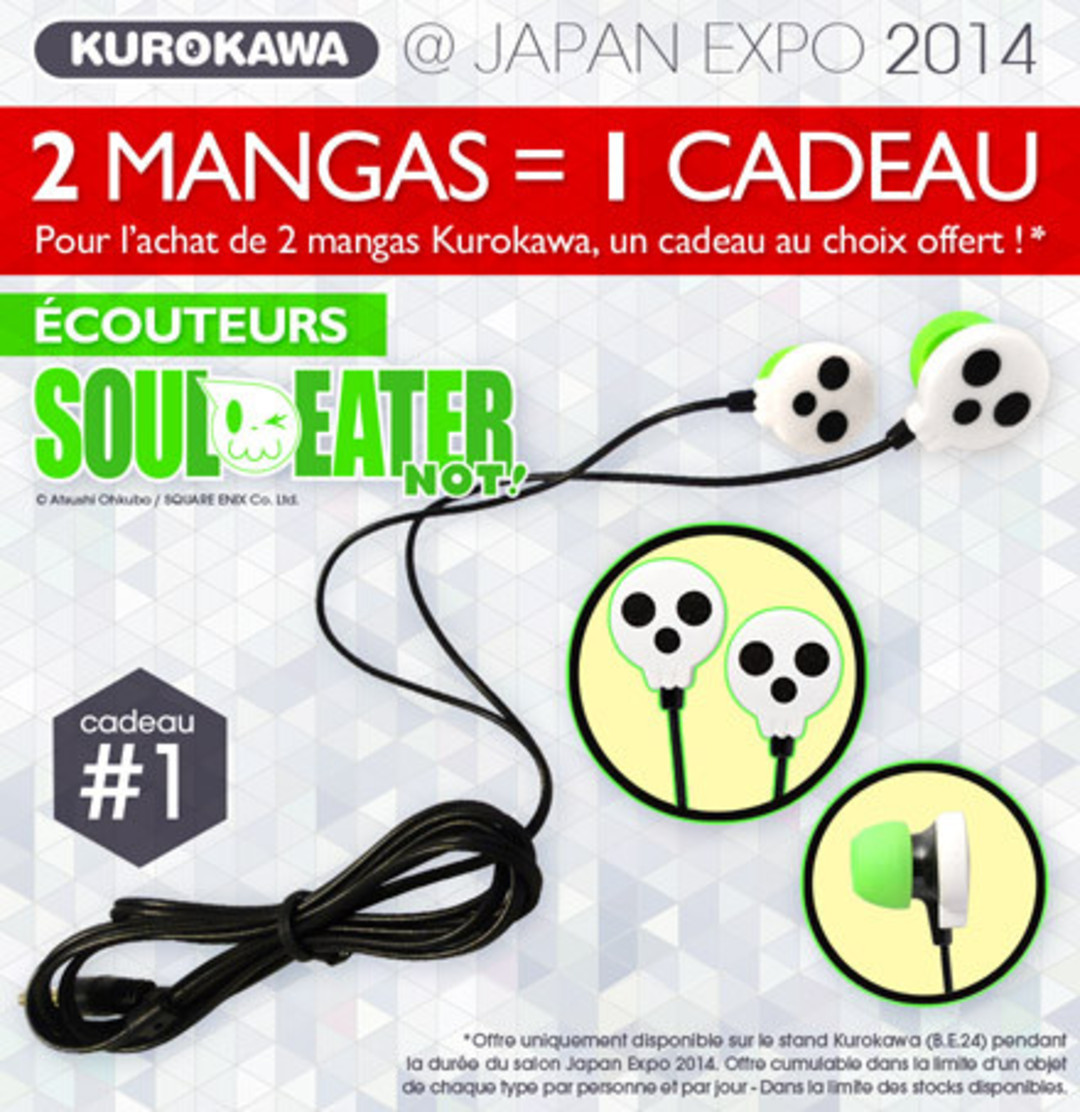 Road to Japan Expo (4) - Kurokawa continue à vous couvrir de goodies !