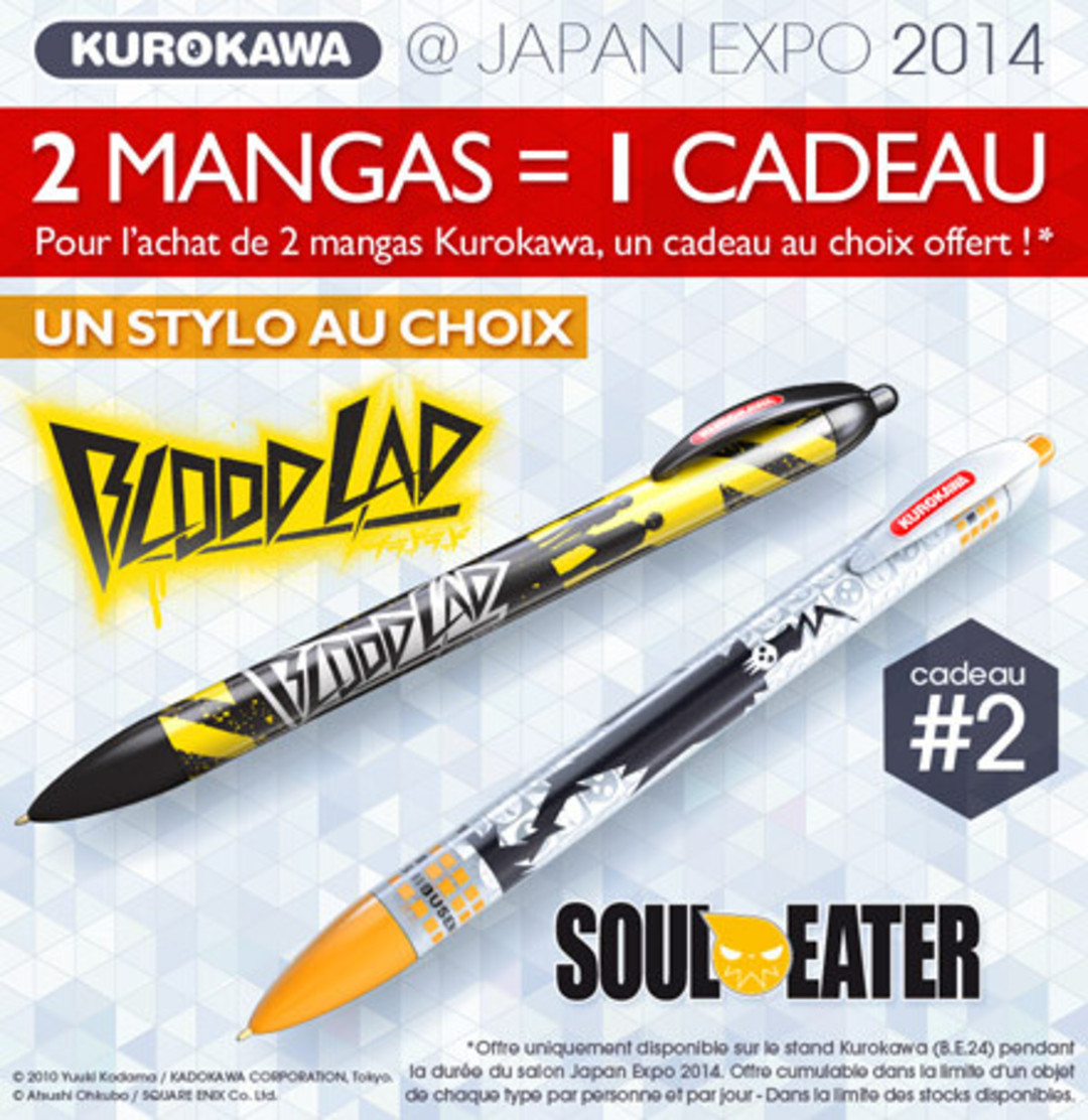 Road to Japan Expo (4) - Kurokawa continue à vous couvrir de goodies !