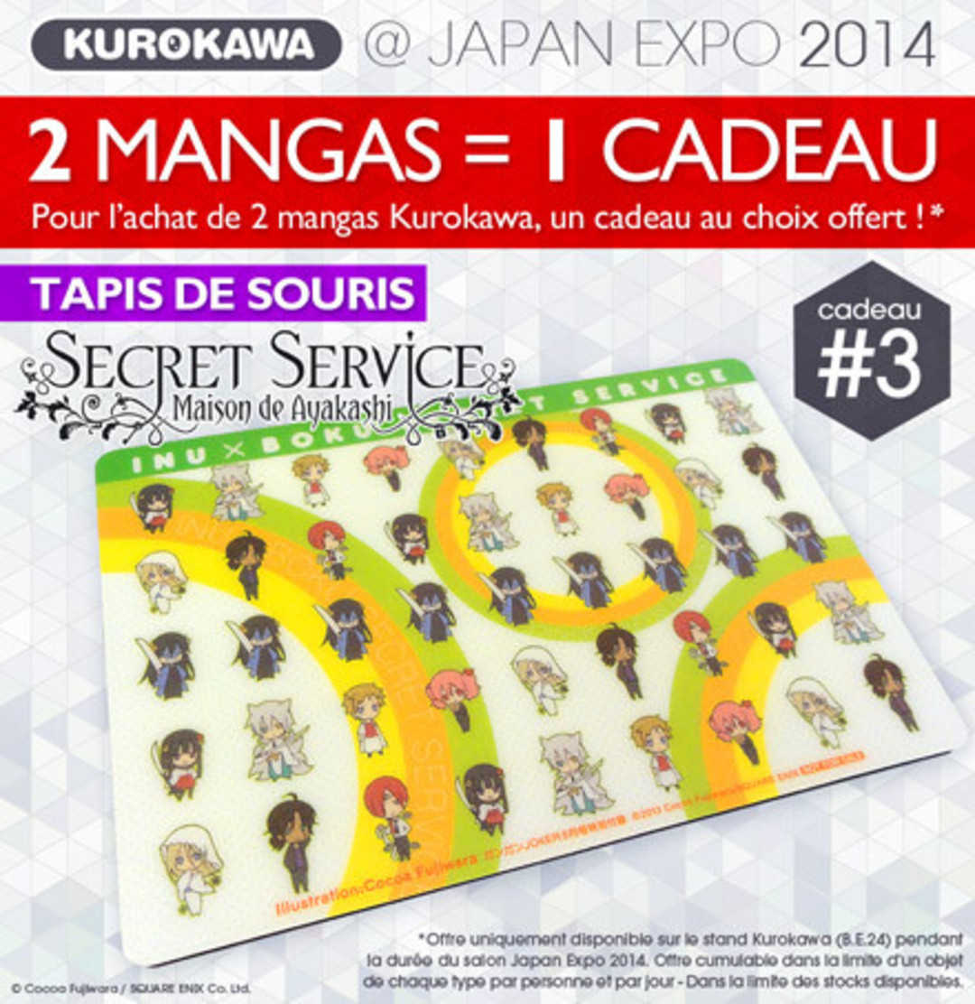 Road to Japan Expo (4) - Kurokawa continue à vous couvrir de goodies !