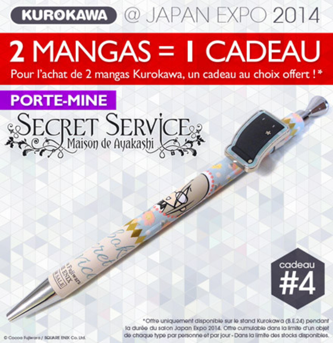 Road to Japan Expo (4) - Kurokawa continue à vous couvrir de goodies !