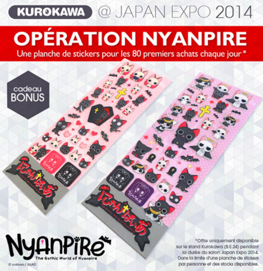 Road to Japan Expo (4) - Kurokawa continue à vous couvrir de goodies !