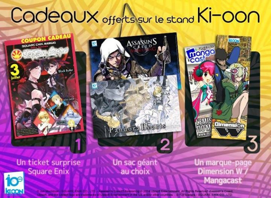 Road to Japan Expo (7) - Ki-oon utilise l'espace à la perfection. 