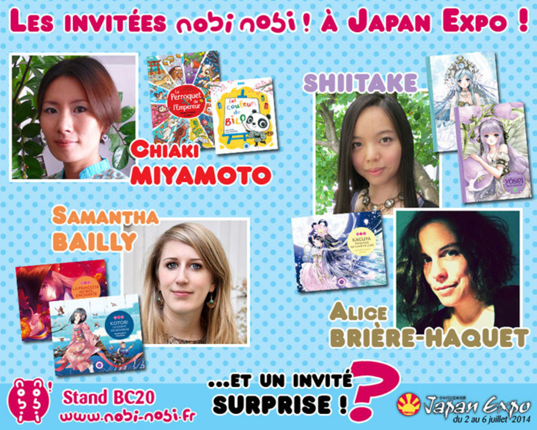 Road to Japan Expo (8) - nobi nobi! multiplie les auteurs !