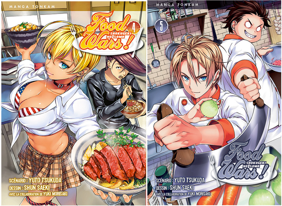 Food Wars met Yves Camdeborde et les cuisiniers de Masterchef à la rue !