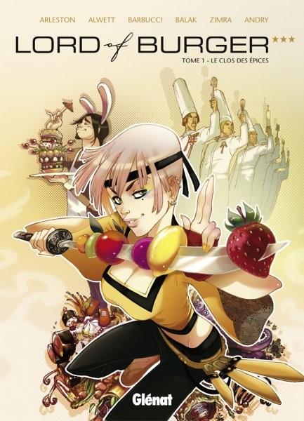  Glénat dans Lord of Burger - Tome 1 - Le clos des épices
