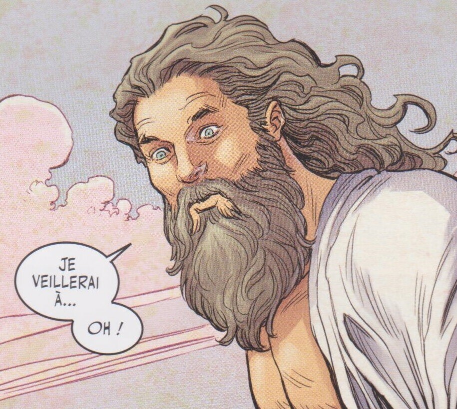 Glénat dans Les amours de Zeus
