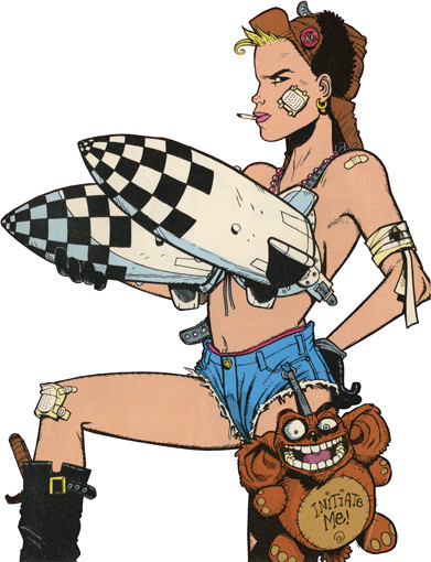 Ankama dans Tank Girl