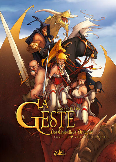  Ange dans La Geste des Chevaliers Dragons - Tome 10 - Vers la lumière